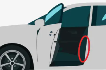 Driver Side Door Jamb